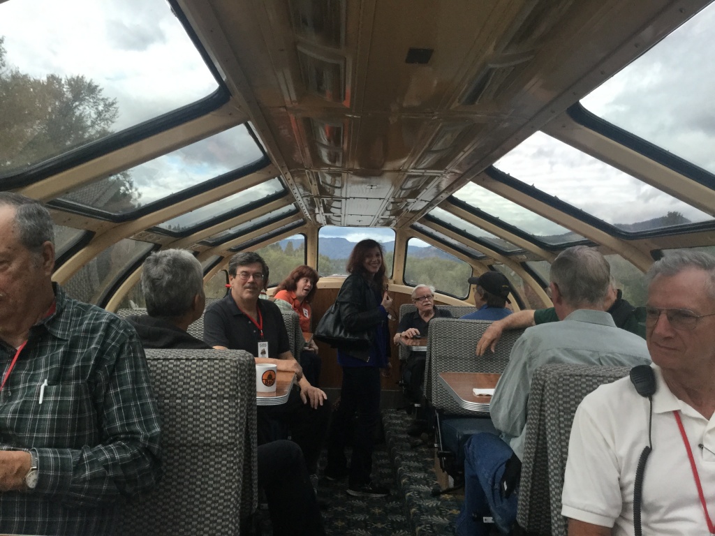 Aboard the Moonlight Dome with happy passengers including Dante Stephensen