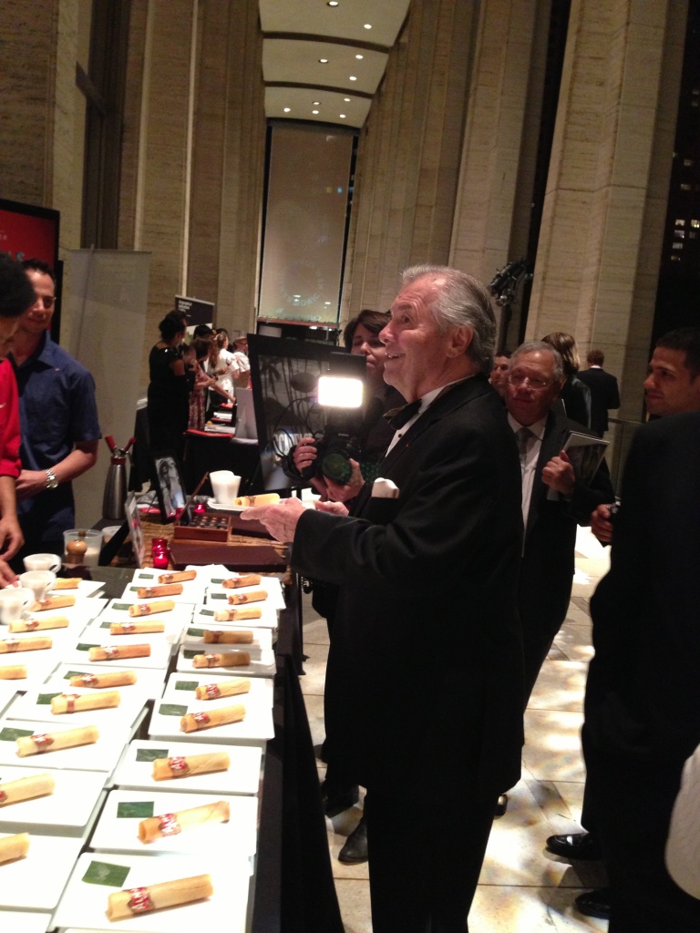 Jacques Pepin at Douglas Rodriguez's station