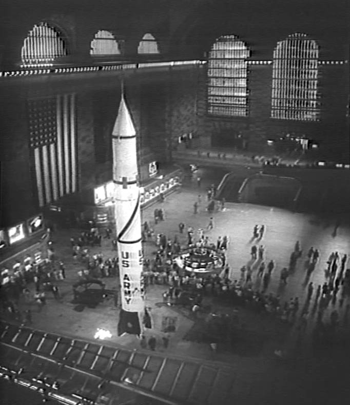 Redstone Rocket in Grand Central