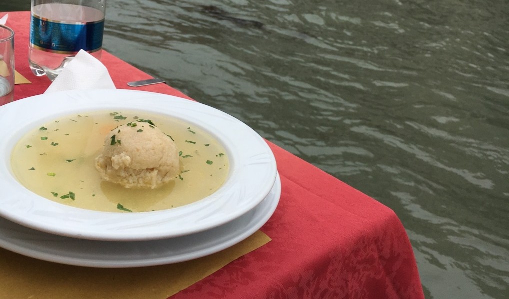 Matzah Ball Soup by the water. Can it get any better?