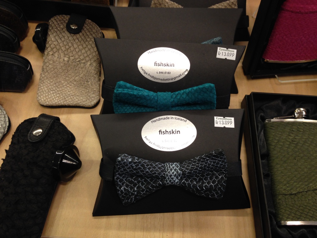 Salmon Leather products