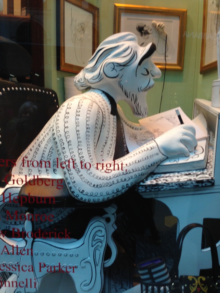 My Favorite NYC Christmas Window: 3D Hirschfeld. What About&nbsp;You?
