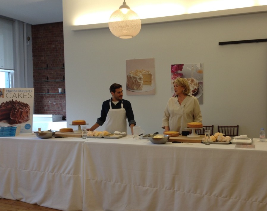 Martha and her assistant giving tips