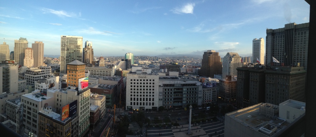 View of SF's Union Square 