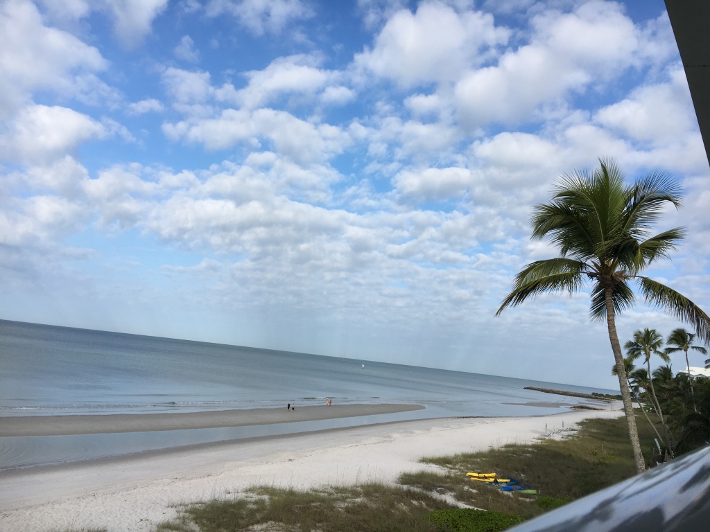 Sandbar in front of the Edgewater