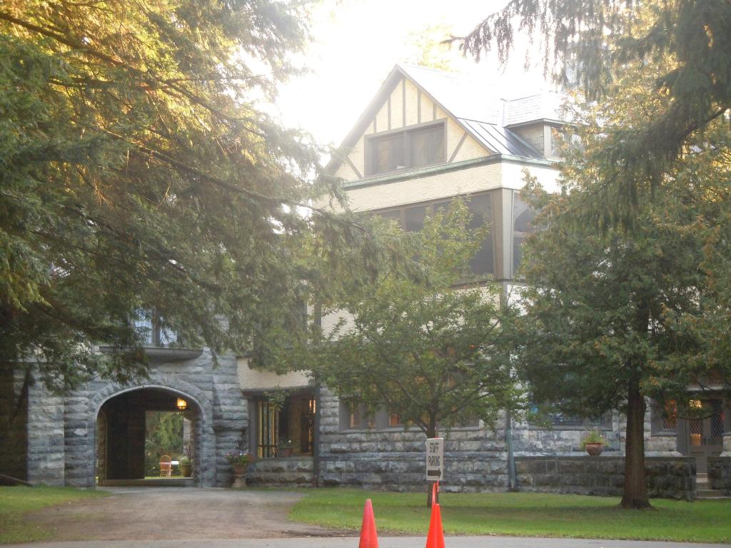 Outside of Yaddo's Main House