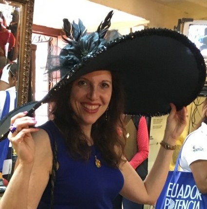 Beautiful handmade hats in Quito 