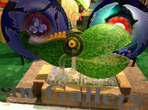 Art at one of the many galleries in Key West