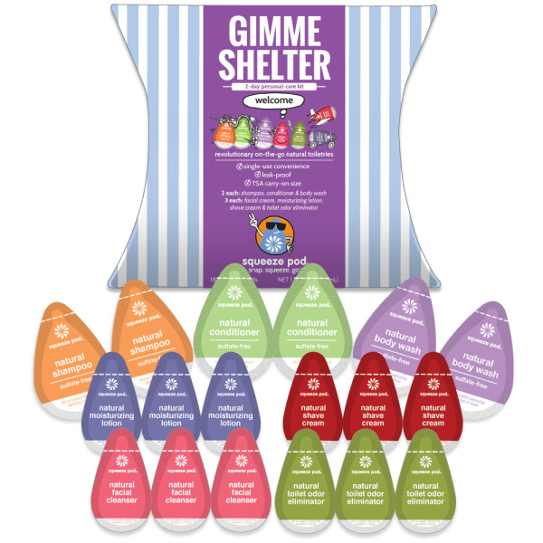 Gimme Shelter Toiletry Kit