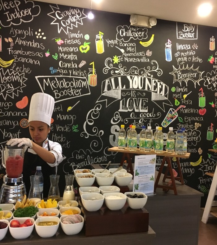 Breakfast at Quito JW Marriott