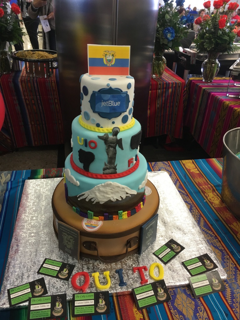 Creative Ecuador Cake