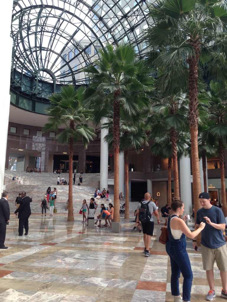 NYC's new Brookfield Place. Gorgeous.