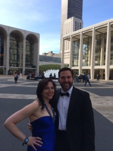 At the James Beard Awards with my brother Bruce Stuart