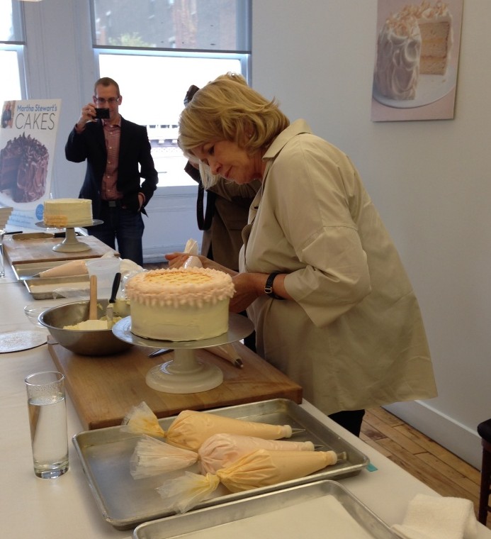 Martha working her magic